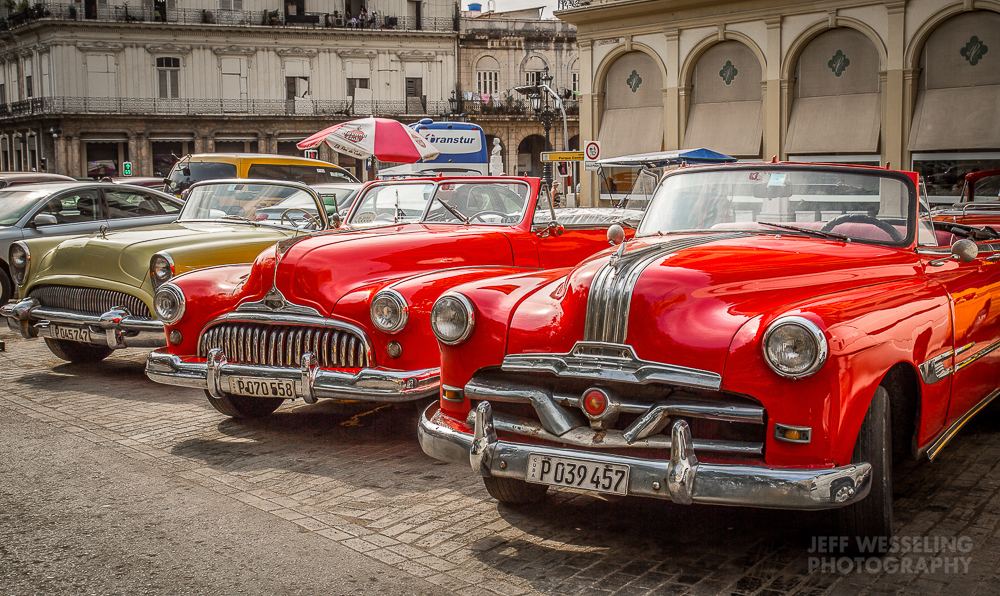 Travel Photography Havana Cuba Old Cars